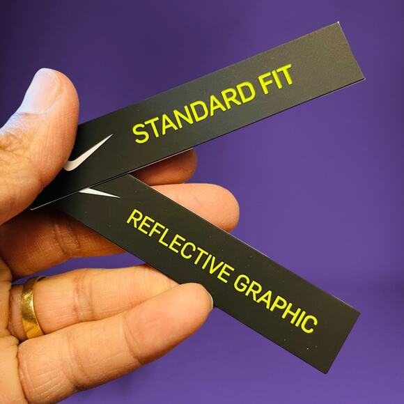 Nike Tennis Shirt USATF Standard Fit Reflective Star Womens Fitted XS New Fitted - Picture 6 of 7